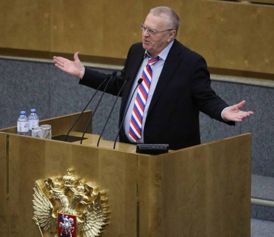 Zhirinovsky urged residents to stay home Zhirinovsky urged residents to stay home