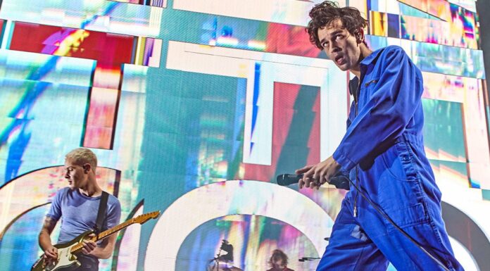 Matty Healy's father worked on the new The 1975 album