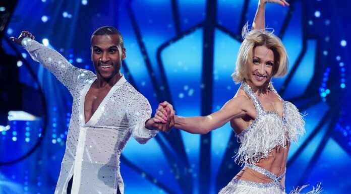 "Let's Dance" professional Kathrin Menzinger raves about Tijan Njie