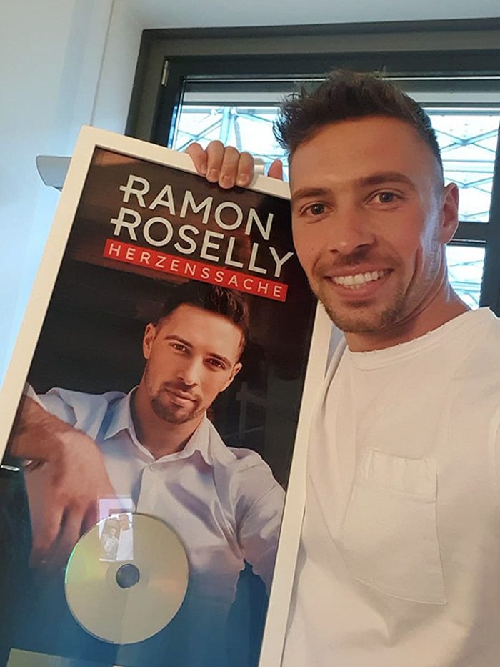 Ramon Roselly: Goldene Schallplatte für Debüt-Album "Herzenssache"