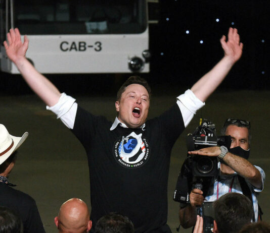 SpaceX rocket launched successfully: Elon Musk in a state of delight
