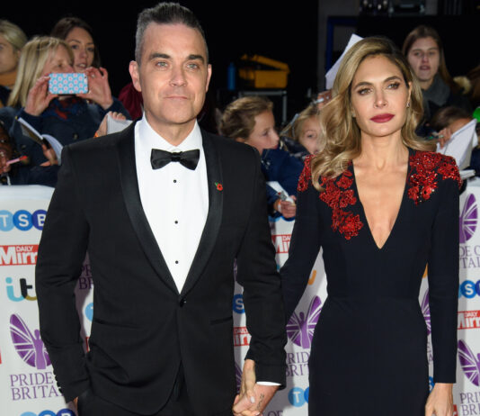 Ayda Field: Children should learn about Robbie Williams' wild time