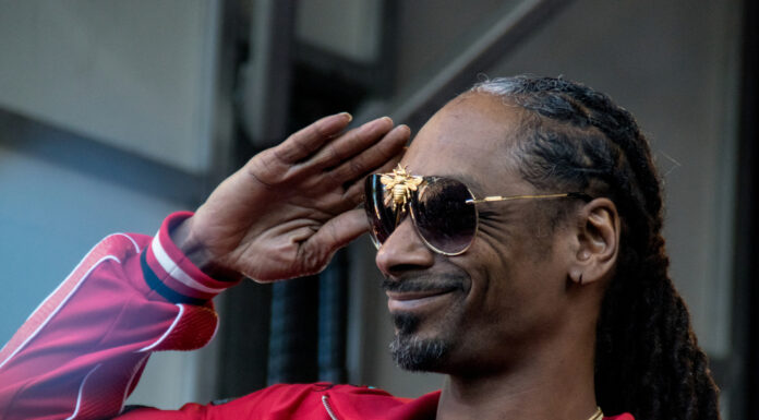 Snoop Dogg goes to vote for the first time