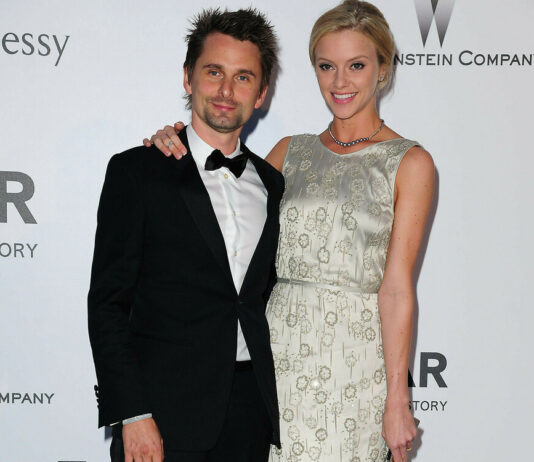 Baby luck: Muse singer Matt Bellamy introduces his daughter