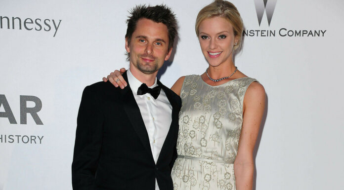 Baby luck: Muse singer Matt Bellamy introduces his daughter